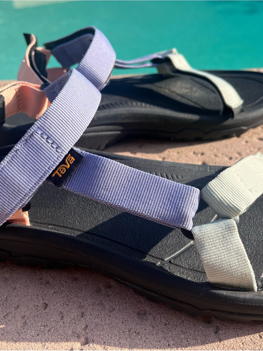 Teva Hurricane XLT Sport Sandals in Sherbert multicolor - Picture 5 of 6